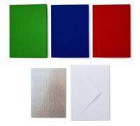 Lot de 42 inserts de cartes Cricut™ - Ecailles Arc-en-ciel - 8,9 x 12,1 cm