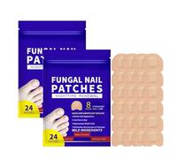 Lot de 42 patchs multi-usages pour réparation d'ongles d'orteils - Réparation des ongles endommagés, patchs fongiques - Traitement des ongles de 8 heures pour restaurer une apparence saine