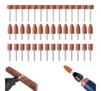 Lot de 42 pointes de ponçage en corindon pour outil rotatif Dremel, embout de ponçage pour visseuse sans fil, tige de ponçage, embout de ponçage pour visseuse sans fil, pour une utilisation sur