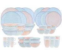Lot de 42 set complet en porcelaine multicolore D Björn
