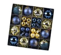 Lot de 44 décorations de Noël pratiques avec différentes formes - Accessoire de décoration portable pour améliorer les esprits des fêtes