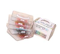 Lot de 45/72/99 stylos à encre gel multicolores, couleurs assorties, pointe de 0,6 mm pour écrire, journal, journal