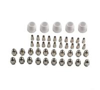 Lot de 45 accessoires de découpe au plasma P-80 compatibles avec les buses d'électrodes panasonic 100 A pour le travail du métal jusqu'à 40 mm