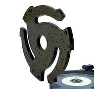 Lot de 45 adaptateurs pour tournevis, trous centraux, accessoires d'enregistrement en vinyle, design précis, matériau léger durable, pour DJs, audiophiles, musiques et collecteurs de records