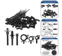 Lot de 45 attaches de câble autobloquantes pour châssis de voiture Toyota et Honda, clip de retenue