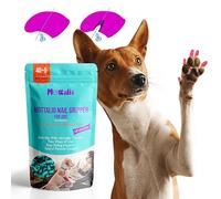 Lot de 45 pinces à ongles antidérapantes pour chiens âgés, empêche de glisser sur le sol dur, deux façons d'utilisation, protection des pattes de chien, augmente la traction, réduit la douleur et les