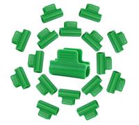 Lot de 45 pinces de serre épaisses, 16 mm, à tête unique, pour la fixation de couvertures de plantes