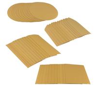 Lot de 48 abrasifs pour kit cales à poncer OXEO - 12 rectangulaires 12 ronds 12 coins 12 détails pointues - Différents Grains