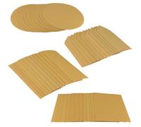 Lot de 48 abrasifs pour kit cales à poncer OXEO - 12 rectangulaires 12 ronds 12 coins 12 détails pointues - Différents Grains