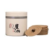 Lot de 48 assiettes d'encens Thuya naturel, durée de combustion de 3,5 heures, parfum naturel durable pour la maison, le bureau, la salle de yoga, le salon de thé, le temple