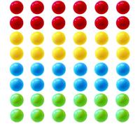 Lot de 48 billes de rechange Hotusi compatibles avec Hungry Hungry Hippos