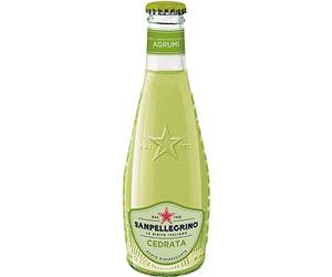 Lot de 48 bouteilles de soda de 20 cl San pellegrino citron limonade cèdre