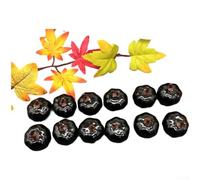 Lot de 48 citrouilles artificielles avec finition en mousse réaliste pour décoration saisonnière et récolte d'automne, convient pour l'intérieur et l'extérieur