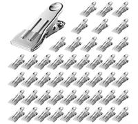 Lot de 48 clips de protection de piscine en acier antirouille très | Poignée robuste, empêche le déplacement de la housse, résiste aux vents forts, convient pour le stockage en hiver
