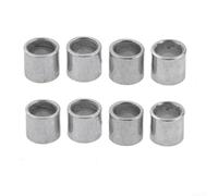 Lot de 48 entretoises de roulement en alliage de 10 mm de long pour roues de scooter ID de 8 mm, efficaces pour les skateboards Push & Stunt (8 pièces)