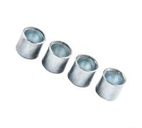 Lot de 48 entretoises de roulement en alliage de 10 mm de long pour roues de scooter ID de 8 mm, efficaces pour les skateboards Push & Stunt (4 pièces)