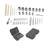 Lot de 48 extracteurs de vis endommagées | Kit d'extraction d'écrous cassés avec boîte de rangement pour usage domestique et réparation automobile