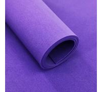 Lot de 48 feuilles de mousse EVA de 1 mm d'épaisseur - 19 x 29 cm - Pour projets d'artisanat, salles de classe, scrapbooking, cadeaux, cartes de découpe (violet foncé)