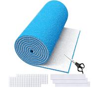 Lot de 48 filtres pour grille d'aération, 40,6 x 228,6 cm découpés pour s'adapter aux filtres à air (plus de 50 filtres), filtres à triple aération électrostatiques MERV 8 pour four à climatisation