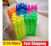 Lot de 48 ou 12 bouteilles de savon à bulles en forme de coeur pour enfant, jouet amusant à jouer, décoration de mariage, Compact et Portable, pratique à transporter