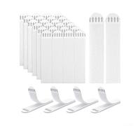 Lot de 48 paires de ruban adhésif de montage robuste pour cadres (96 pièces) pour répondre à différents besoins de suspension