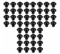 Lot de 48 pieds de grille de rechange en caoutchouc WB2K101 WB02T10461, compatibles avec les plaques à gaz GE et KitchenAid, tampons de support de poêle résistants à la chaleur pour réparer les