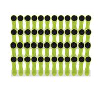 Lot de 48 pinces à linge avec ressorts hélicoïdaux et poignée Soft Grip Soft Touch - Vert anthracite