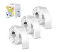 Lot de 480 étiquettes thermiques transparentes résistantes à l'huile et à l'eau pour la maison, le bureau, les fournitures scolaires, autocollants d'identification cosmétique - 12 x 40 mm