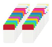 Lot de 480 onglets adhésifs pour cahiers, 2,5 cm, 12 couleurs, repositionnables pour livres, classeurs, papiers, documents, dossiers