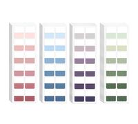 Lot de 480 onglets autocollants, marque-pages, marque-pages, notes autocollantes, marque-pages colorés pour documents, livres, journaux, dossiers, marque-pages