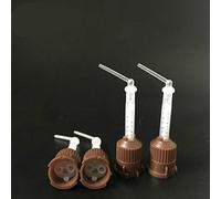 Lot de 49 embouts de mélange dentaires HP Marron avec pointes intra longues