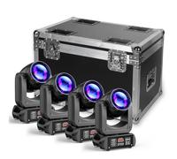 Lot de 4PCS 150W Lyre LED Projecteurs dmx512 avec 1 étui de Transport Case Flight Case