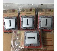 Lot de 4x LEGRAND Niloé - Prise téléphone en T - Argent - 0 96682