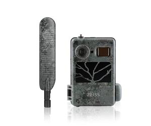 Lot de 4X ZEISS Secacam 3-Caméras de Chasse Connectées 4G LTE, SIM, APP,12MP, HD1080, Détection Infrarouge 20 m, Vision Nocturne, Étanche IP66, Angle 60, 60 LEDs Noires Invisibles, Surveillance Faune
