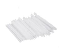 Lot de 5 000 attaches de pistolet d'étiquetage pour vêtements - Recharges de pistolets d'étiquetage standard en plastique - Transparent (5 cm)