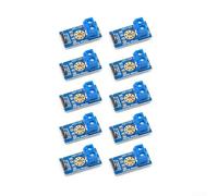 Lot de 5/10/20 cartes de détection de tension pour applications d'entrée DC 0-25 V avec connexion directe aux microcontrôleurs 3,3 V et 5 V (10 pièces)