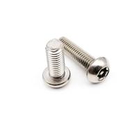 Lot De 5/10/50 Vis De Sécurité Antivol À Six Lobes Torx À Tête Ronde En Acier Inoxydable 304 A2-70 M2 M2.5 M3 M4 M5 M6 M8 Avec Goupille(10mm,10pcs M6)