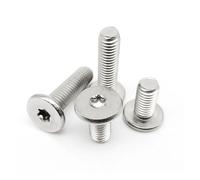 Lot de 5/10/50 vis Torx en acier inoxydable 304 - Vis à tête plate ultra-fines M1.6 à M8 for l'assemblage de composants électroniques, de PC et de machines (qualité A2-70)(30mm,50pcs M3)