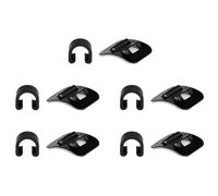 Lot de 5/10 guide-câble de vélo portable avec base de câble de frein et base fixe