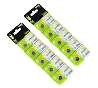 Lot de 5/10 piles bouton CR1025 au lithium pour calculatrices de voiture et télécommande