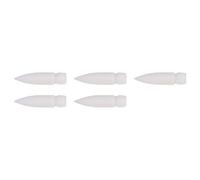 Lot de 5/10 pointes de rechange en acrylique liquide - Poils en nylon doux - Pointe pinceau de 1 à 5 mm de large pour art, dessin, coloriage, journal de décoration, pointe de marqueur