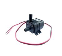 Lot de 5/10 pompes à eau submersibles silencieuses pour aquarium 4,8 W 5,8 W 240 L/H 12 V 24 V Moteur sans balais Pompe submersible circulante (5 pièces, UK_24 V 5,8 W)