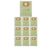 Lot de 5/10 sacs à poussière en papier for aspirateur Numatic Henry NVM1CH HVR20011, 32 x 23 cm, for outils de nettoyage ménager Louable(Schwarz)