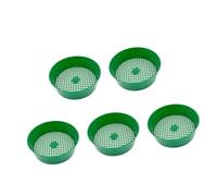 Lot de 5/10 tamis de sol multi-usage pour jardiniers et éducateurs - Utile et facile à utiliser - Outil de plantation