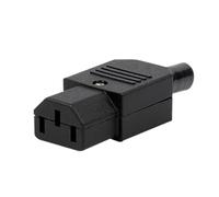 Lot de 5/20 prises courant alternatif avec interrupteur à bascule IEC 320 C13 C14, connecteur électrique mâle femelle 3 broches fusible 250 V 10 A et voyant rouge(C13 Female,5PCS)