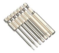 Lot de 5/6/7/8 forets hexagonaux 1/4" - Clé Allen - Pour assembler des meubles - Accessoires