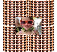 Lot de 5/60 paires de lunettes de soleil pour enfants&Adultes, couleurs fluo, protection UV400, parfaites pour anniversaire, plage, piscine et fêtes d'été, cadeaux de fête (5, Style Orange)