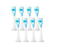 Lot de 5/8/10 têtes brosse à dents rechange, compatibles avec les brosses électriques soniques Xiaomi T300 et T500 (embouts souples)(8 BJ green)