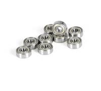 Lot de 5 à 10 mini roulements billes miniatures scellés en métal 682ZZ 683ZZ 684ZZ 685ZZ 686ZZ 687ZZ 688ZZ 689ZZ(5psc,686zz 6x13x5mm)