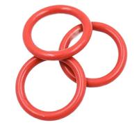 Lot de 5 à 100 joints toriques en silicone rouge, épaisseur 2,65 mm, joint d'étanchéité en caoutchouc(ID30xCS2.65-50pcs)